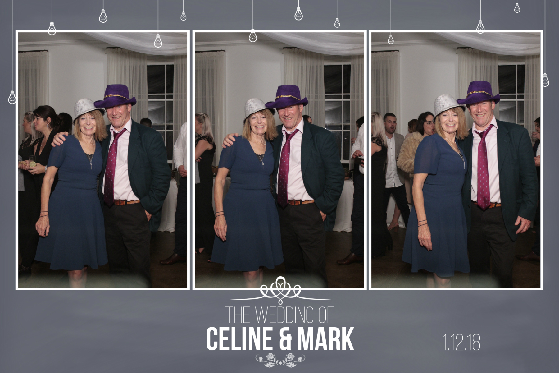 Mark and Celine's Wedding | View more photos from the event at gallery.myphotoboothexperience.co.uk/u/MyPhotoBoothExperienceLtd/Mark-and-Celines-Wedding